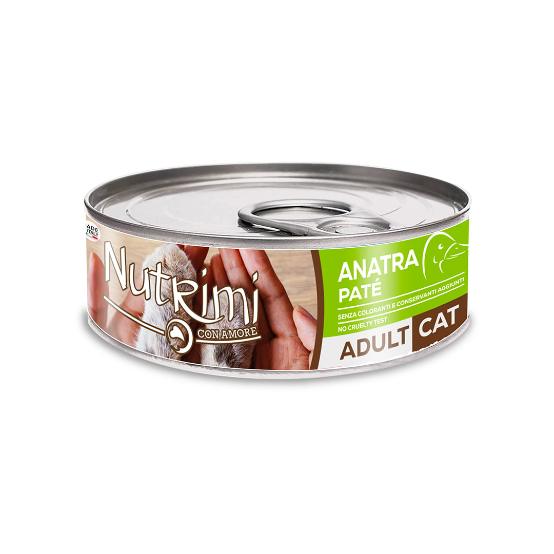 Adult Paté all'Anatra 85 g - Scatolette per gatti