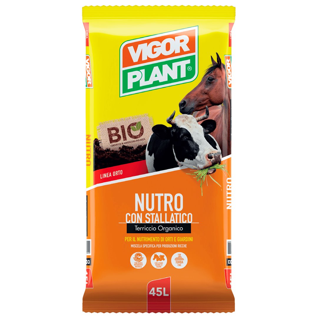 NUTRO TERRICCIO CON STALLATICO 45 LT