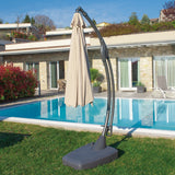 OMBRELLONE DECENTRATO DA GIARDINO D.3M RAPHAEL BEIGE Ombrelloni Braccio Laterale Garden Team
