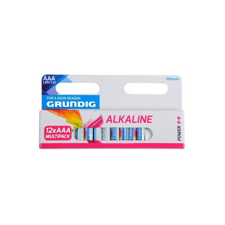 Pack 12 Batterie AAA Grundig Batterie GRUNDIG