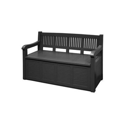 PANCHINA DA GIARDINO 130X60X85CM GRIGIA Panche e Poltrone BIA Home & Garden