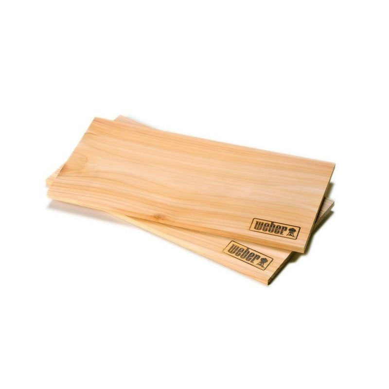 PANETTO DA AFFUMICATURA WEBER IN CEDRO 40X15 - 17831 Legna per affumicare WEBER