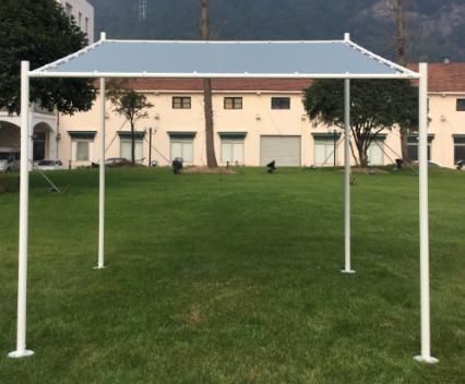 PERGOLA HOME 2.85X3 METALLO BIANCO Pergole Garden Team
