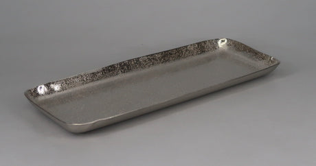 Piatto in Alluminio Rettangolare 38X14,5CM Oggettistica Garden Team