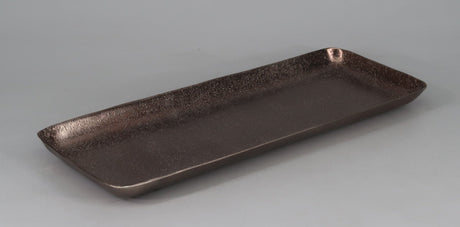 Piatto in Alluminio Rettangolare 38X14,5CM Oggettistica Garden Team