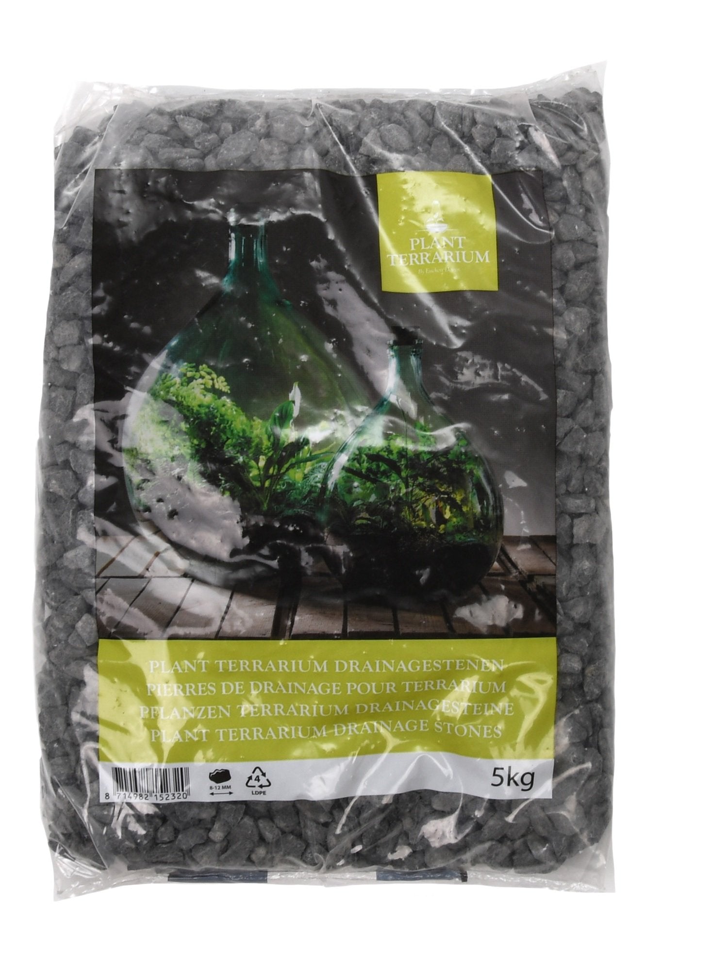 Pietre per Drenaggio Terrarium Sacchetto da 5 Kg Terrario Piante Plant Terrarium