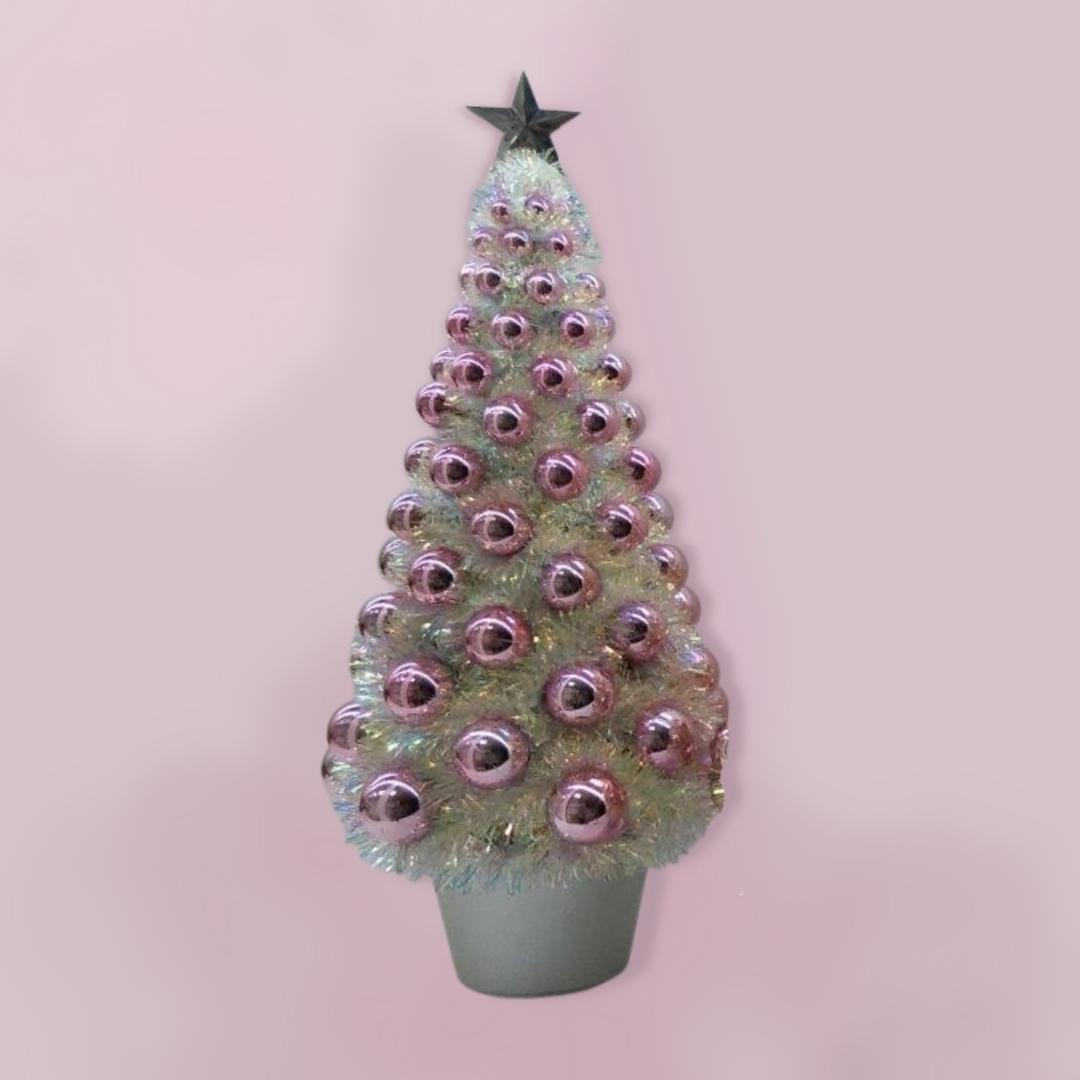 Piccolo Pino da Tavolo - Albero di Natale piccolo addobbato