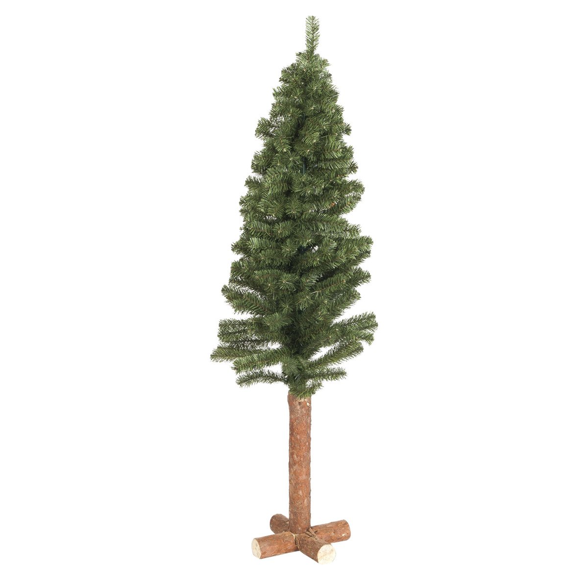 Pino Artificiale PVC con tronco in legno modello FOREST Alberi Classici Garden Team