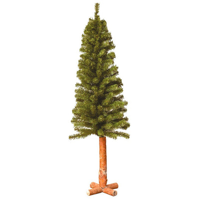 Pino Artificiale PVC con tronco in legno modello FOREST Alberi Classici Garden Team
