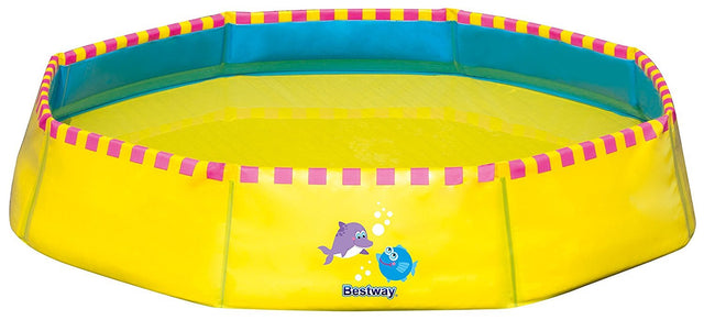 PISCINA BAMBINO OTTAGONALE CON BORSA PER IL TRASPORTO