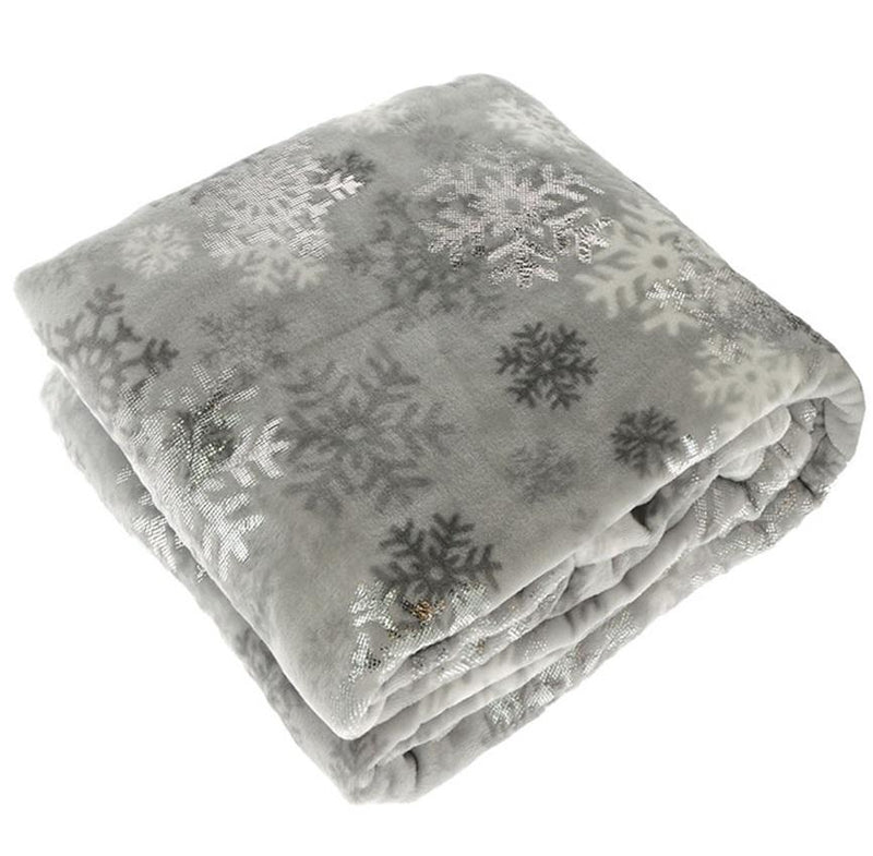 Plaid Etsy 150x200cm Grigio Tessuti Natalizi Garden Team