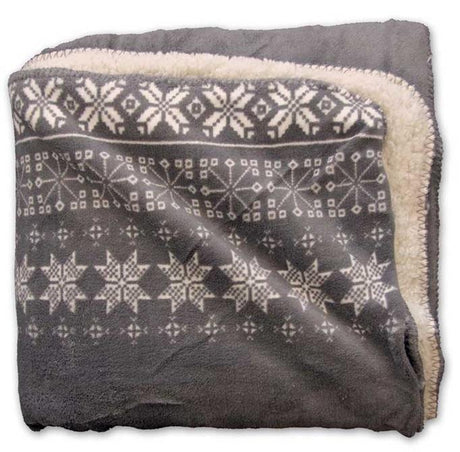 Plaid Fiocchi Neve 130x160CM BIA Home & Garden