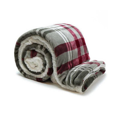 Plaid Larsson 150X200CM Scozzese Tessuti Natalizi Garden Team
