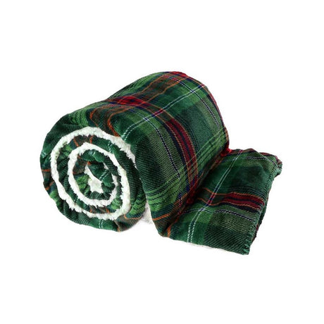 Plaid Larsson 150X200CM Scozzese Tessuti Natalizi Garden Team