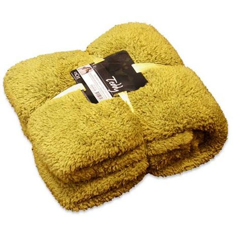Plaid Teddy 150X200CM Tessuti Natalizi Garden Team
