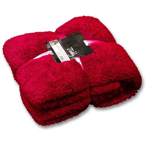 Plaid Teddy 150X200CM Tessuti Natalizi Garden Team