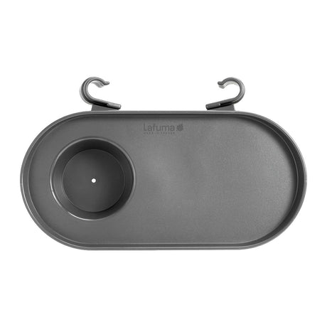PORTABICCHIERE PER POLTRONA RELAX LAFUMA GRIGIO Accessori Sdraio LAFUMA
