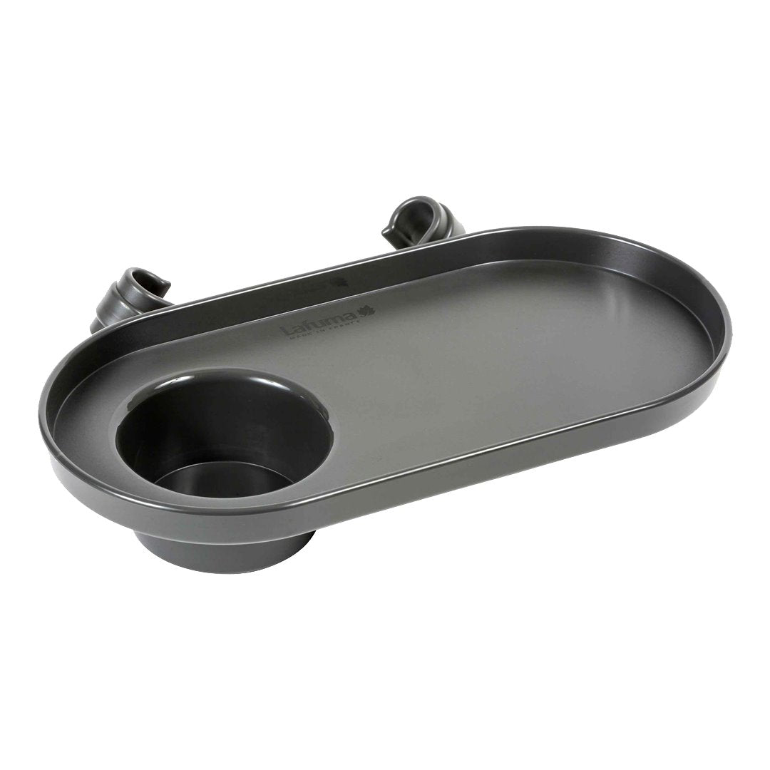 PORTABICCHIERE PER POLTRONA RELAX LAFUMA GRIGIO Accessori Sdraio LAFUMA