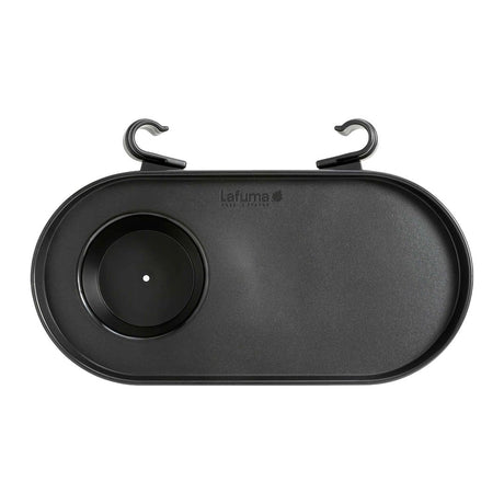 PORTABICCHIERE PER POLTRONA RELAX LAFUMA NERO Accessori Sdraio LAFUMA