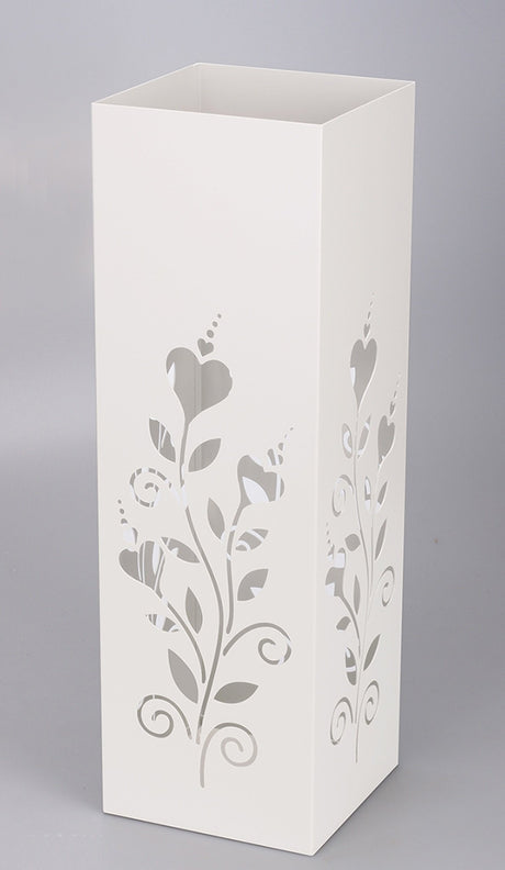 PORTAOMBRELLI FIORE 15X15XH49CM BIANCO Portaombrelli Garden Team