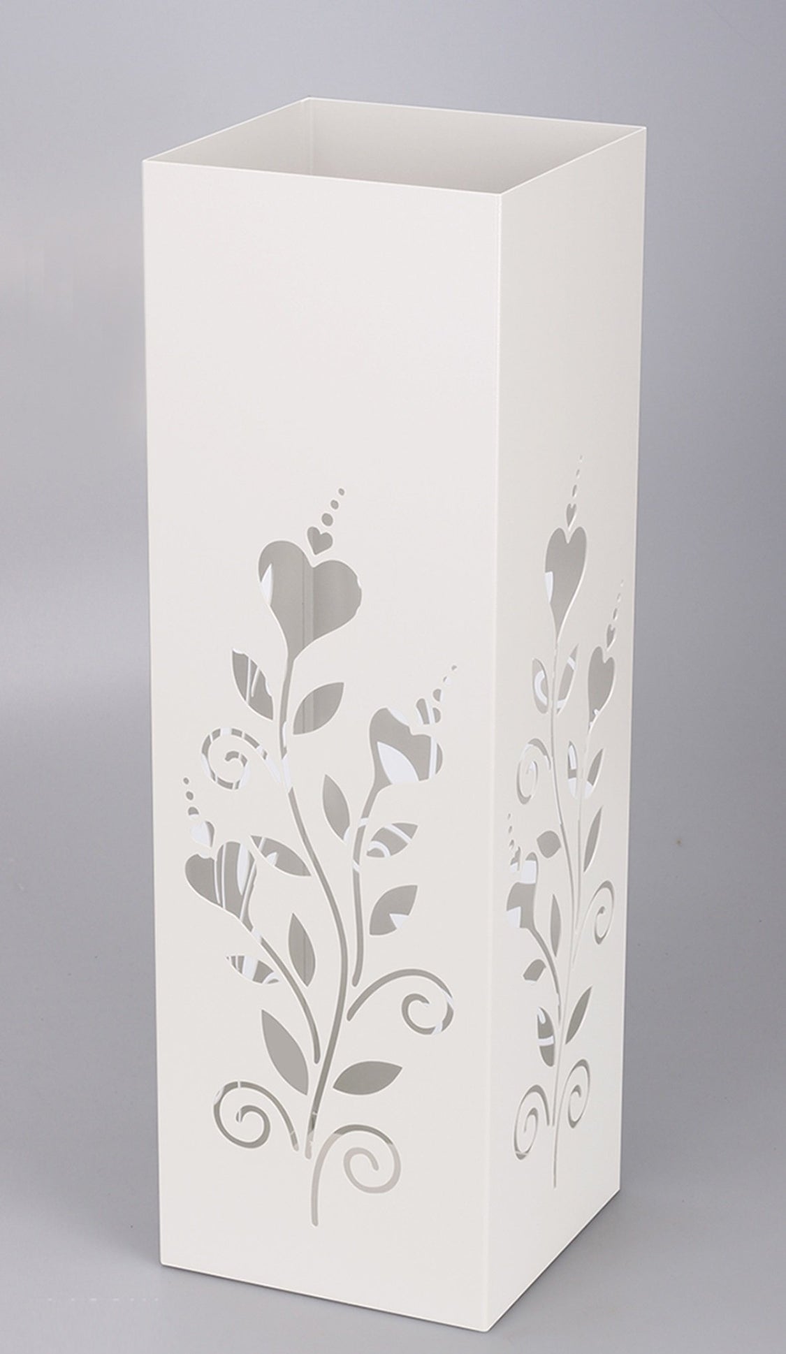 PORTAOMBRELLI FIORE 18X18XH55CM BIANCO Portaombrelli Garden Team