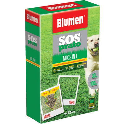 PRATO SOS MIX 500+500 GRAMMI Sementi Prato Blumen