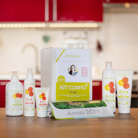PRODOTTI PER IL CORPO ENERGY SET DA 7 PEZZI Detergenti Ecologici GREEN PROJECT