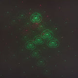 Proiettore Laser Professionale a Led Verde e Rosso Vari Effetti