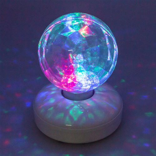 Proiettore Luci di Natale Sfera Diamantata Led Multicolor