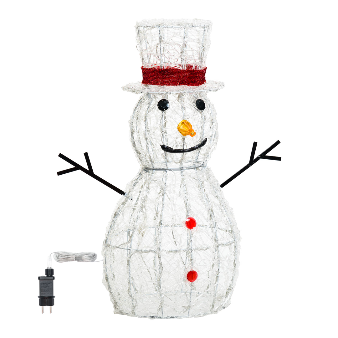 Pupazzo di Neve 3D - Pupazzo di neve luminoso