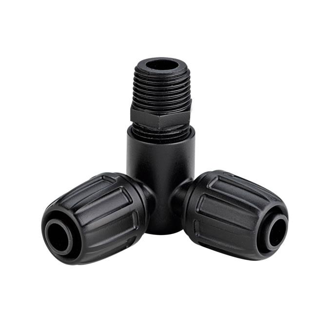 RACCORDO AD ANGOLO FIL. M. 1/2 (15-21 MM) 91021 Centraline Irrigazione Claber