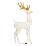 Renna in Metallo a LED - Renna luminosa Natale