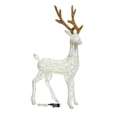 Renna in Metallo a LED - Renna luminosa Natale