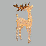 Renna in Metallo a LED - Renna luminosa Natale