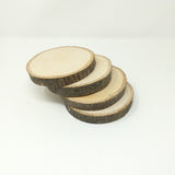 Rete 4 Fette di Legno Dia 14-16CM Accessori fiori secchi Garden Team