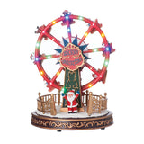 Ruota Panoramica con Babbo Natale Paesaggi e Scene Natalizie Garden Team