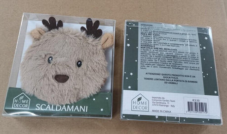 Scaldamani Renna Marrone Oggettistica Garden Team