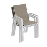 New Fusion 8 posti - Elegante set pranzo da esterno