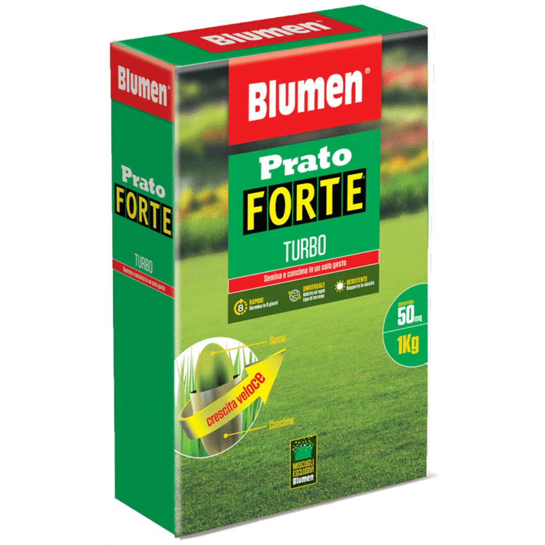 SEMI PRATO FORTE TURBO 1KG Sementi Prato Blumen