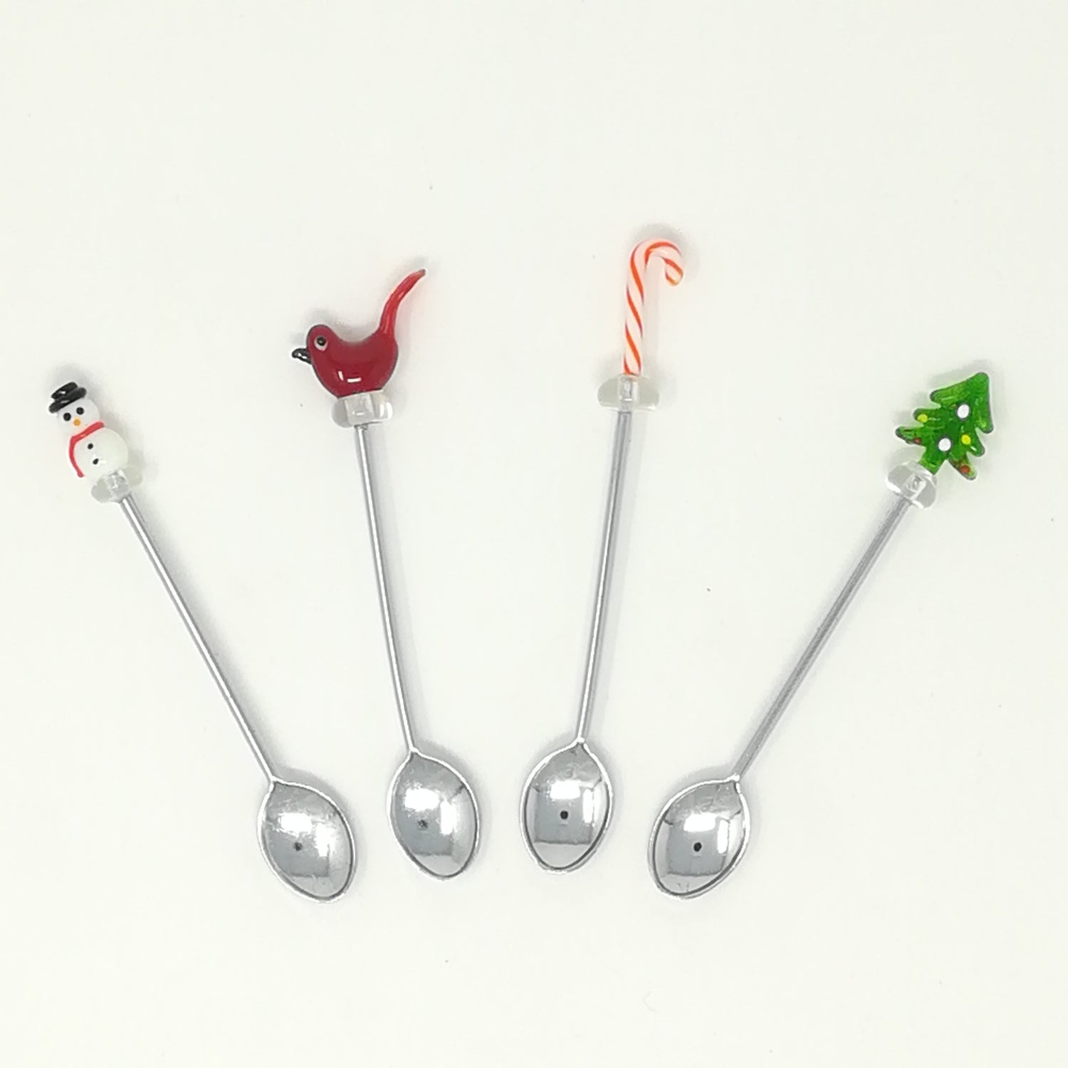 Set 4 Cucchiaini Decori Natalizi Casalinghi Natalizi Garden Team