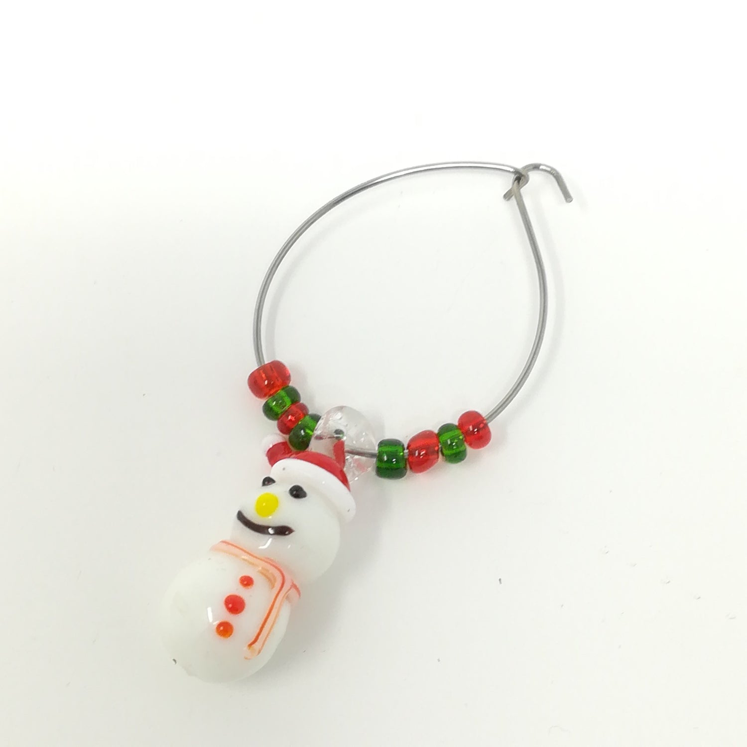 Set 6 Charms Segnabicchiere Decori Natalizi Casalinghi Natalizi Garden Team