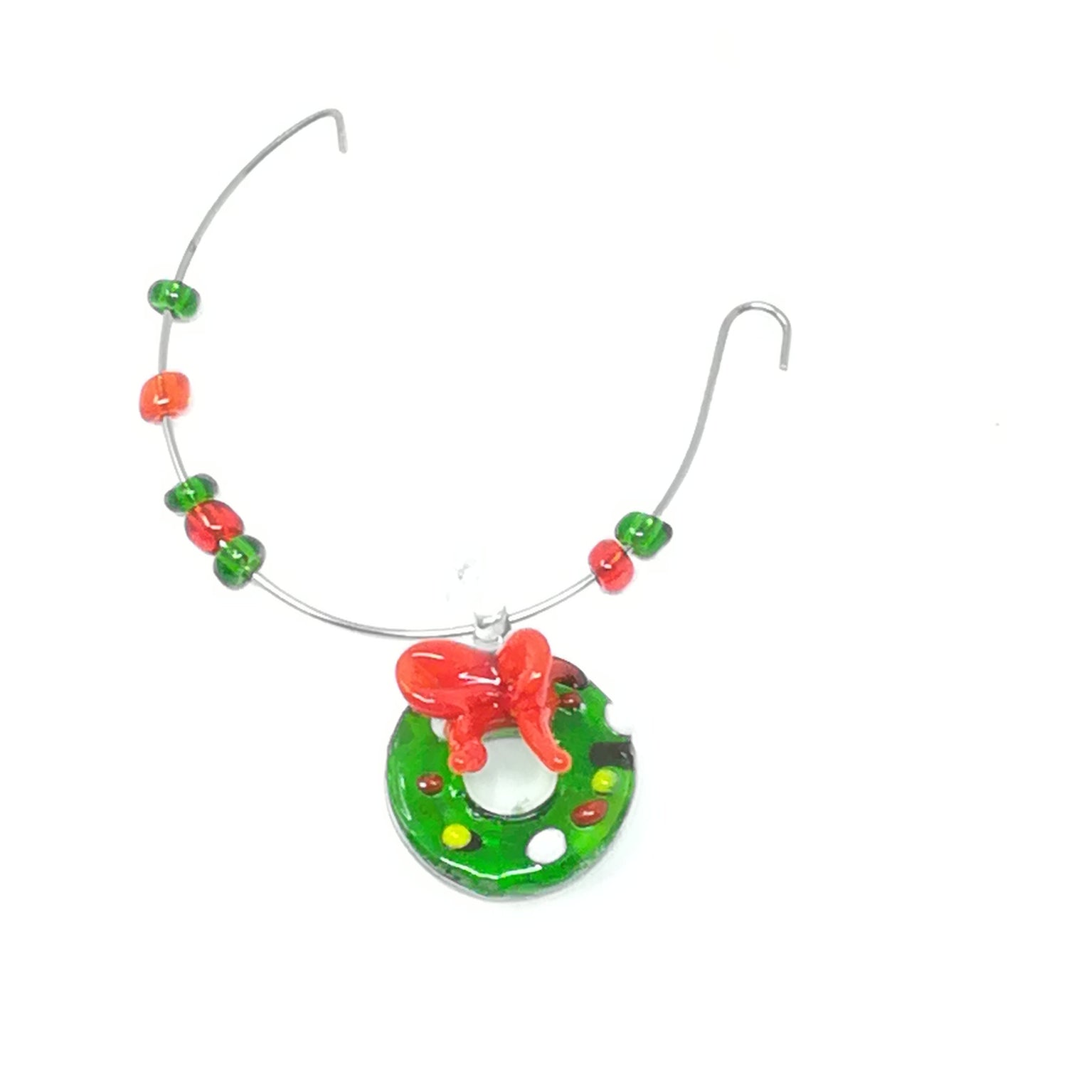 Set 6 Charms Segnabicchiere Decori Natalizi Casalinghi Natalizi Garden Team