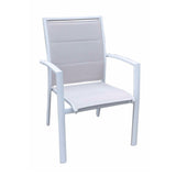 SET PRANZO NORDIC ALLUMINIO BIANCO E VETRO PICCOLO