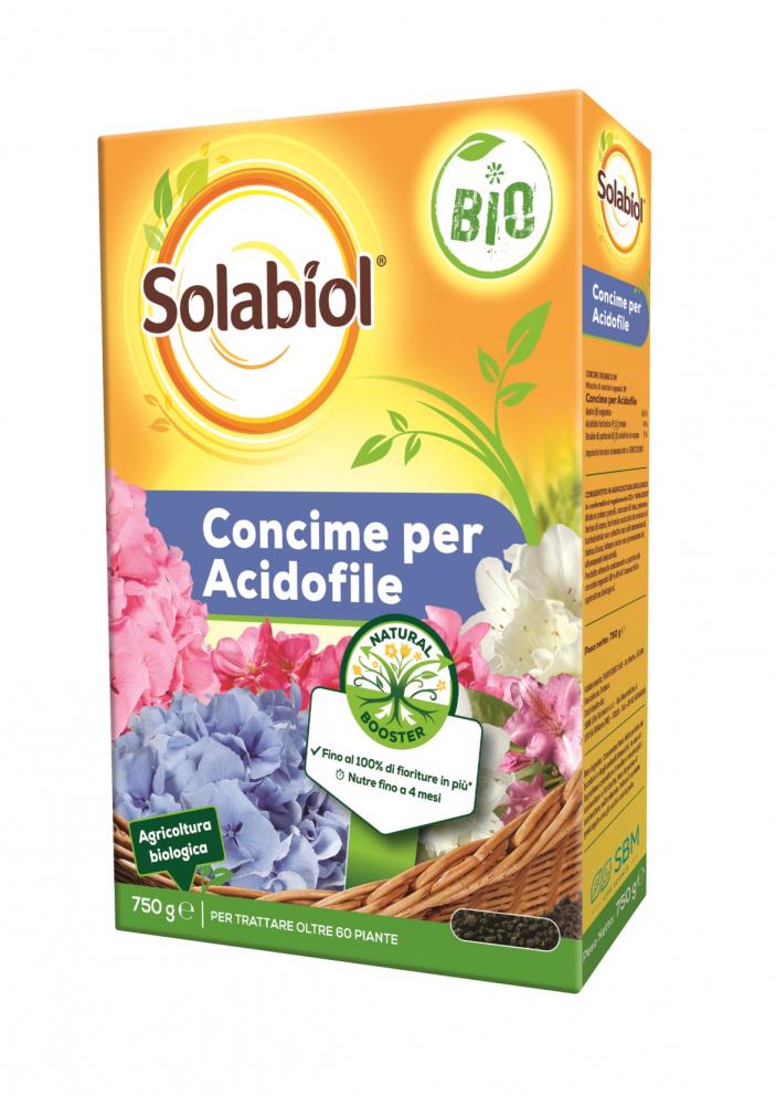 SOLABIOL CONCIME GRANULARE ACIDOFILE 750 GR Concimi Organici SOLABIOL