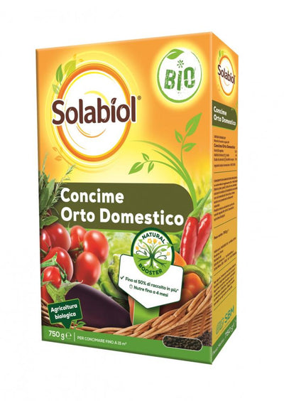 SOLABIOL CONCIME GRANULARE ORTO DOMESTICO 750 GR Concimi Organici SOLABIOL