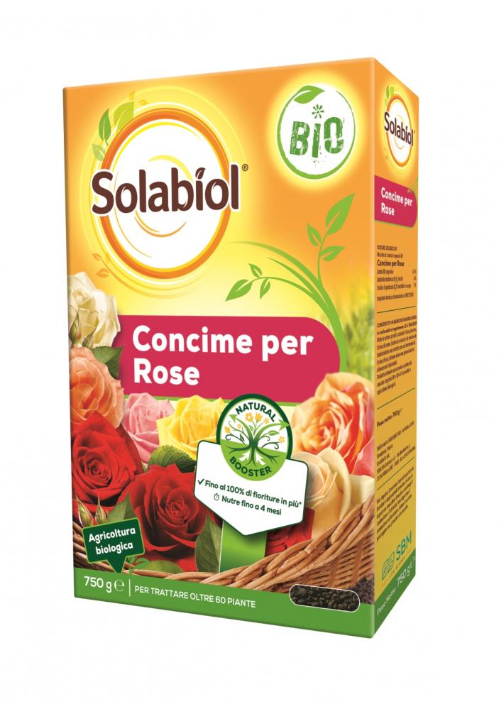 SOLABIOL CONCIME GRANULARE ROSE 750 GR Concimi Organici SOLABIOL