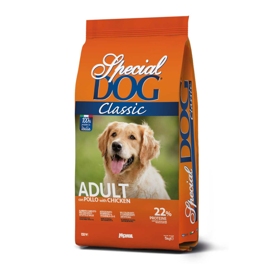 Special Dog Classic al Pollo 20 kg - Crocchette Monge adulto