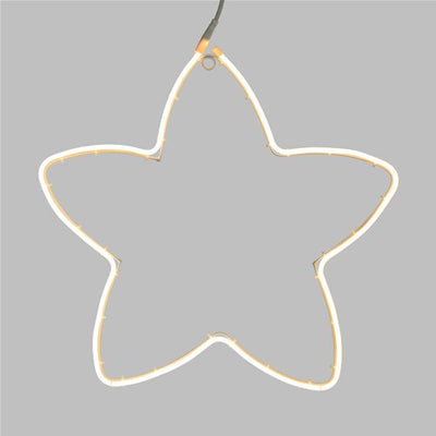 Stella Cometa Natalizia Luminosa 240 Led Bianco 58 cm Stella Cometa Luminosa LOTTI