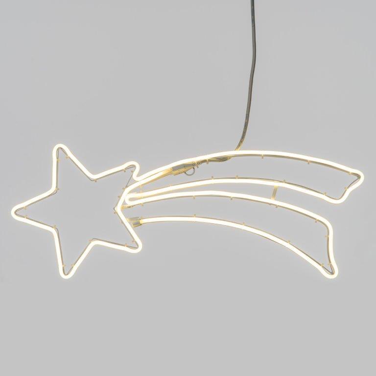 STELLA COMETA NEON 360LED 70XH27CM BIANCO CLASSICO Stella Cometa Luminosa BIA Home & Garden