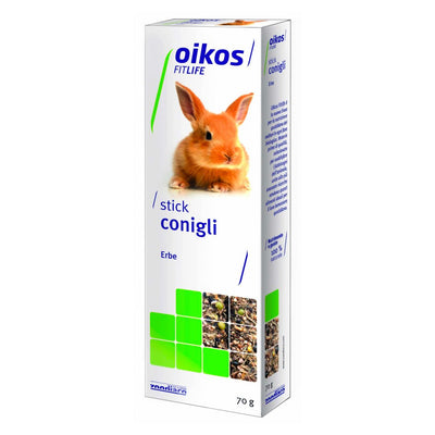 STICK PER CONIGLI 70 GR Cibo per Roditori Oikos